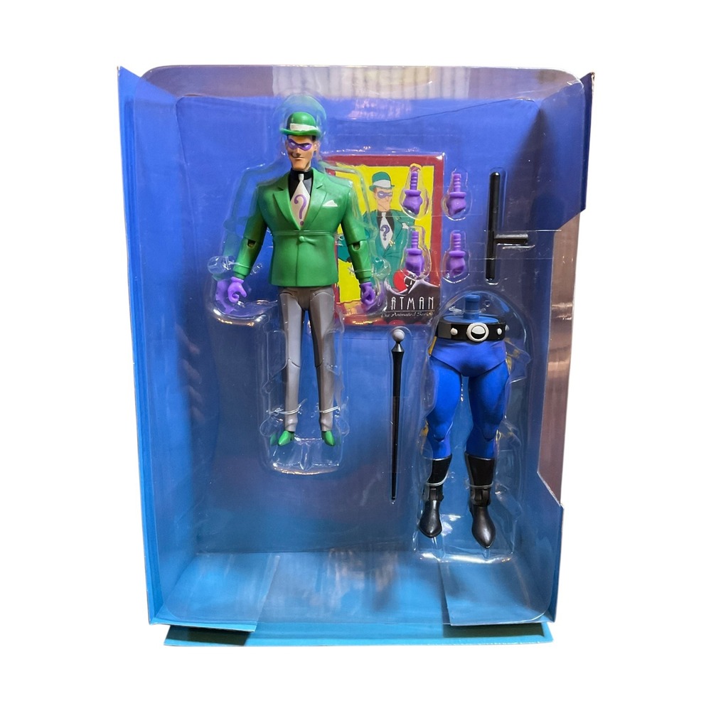 DC Batman The Animated Series The Riddler NO Outer Box 6 Inch Figure Wave 2 BAF